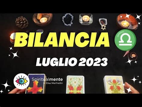 BILANCIA LUGLIO 2023 OROSCOPO CON I TAROCCHI Oroscopobilancia