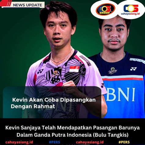 Pemegang Rekor Ganda Putra Bulu Tangkis Nomor 1 Dunia Terlama Kevin