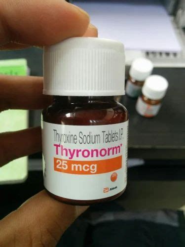 Thyronorm Levothyroxine Sodium Tablets Mcg At Rs Bottle In Jalgaon