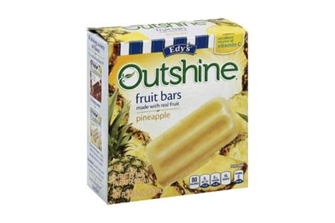 Buy Edys Outshine Fruit Bars Pineapple 6 Each Online Mercato