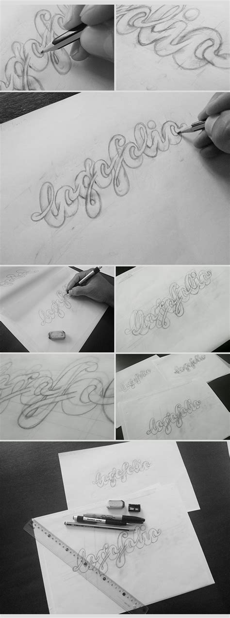 The Way I Work - A Logotype Design Process :: Behance