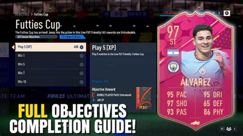 How To Complete Futties Cup Objectives Fifa Ultimate Team Youtube