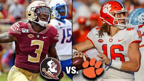 Florida State Vs Clemson 2019 Game Preview YouTube