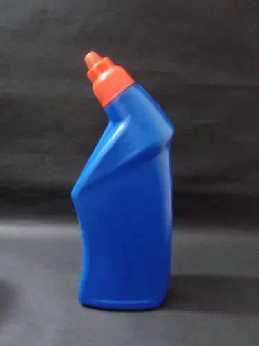 HDPE Screw Cap 500Ml Avon Blue Plastic Toilet Cleaner Bottle At Rs 8