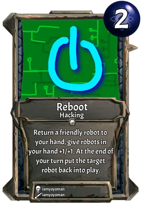 [Card] Reboot (new version) : r/collectivecg