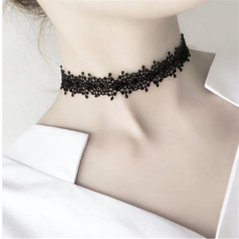 Chocker Gargantilha Cordão Bijoux Gótico Elo7