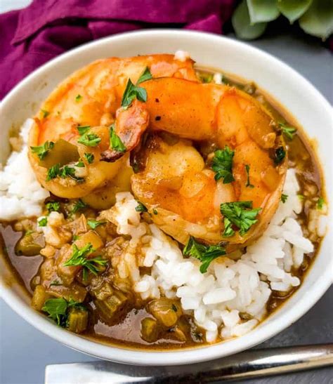 Cajun Shrimp Étouffée Recipe + {VIDEO}