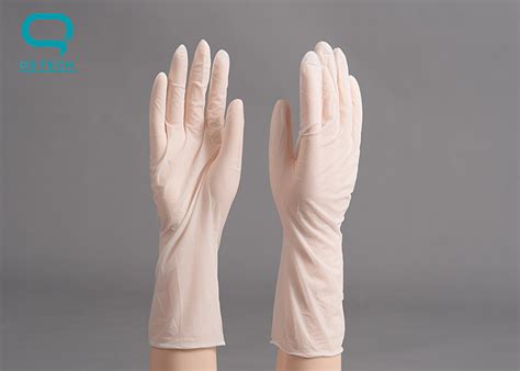 9inch Clean Room Anti Static White Nitrile Gloves China Esd Nitrile