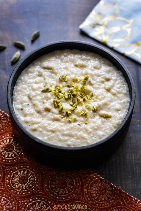 Easy Kheer Rice Pudding Recipe Instant Pot Spice Cravings