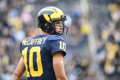 Michigan quarterback Dylan McCaffrey has officially entered the ...