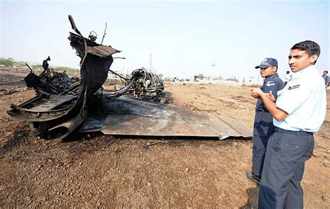 In Photos Sukhoi 30 Fighter Plane Crashes Near Pune News