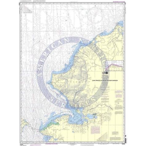 Noaa Nautical Chart 16005 Cape Prince Of Wales To Pt Barrow Amnautical