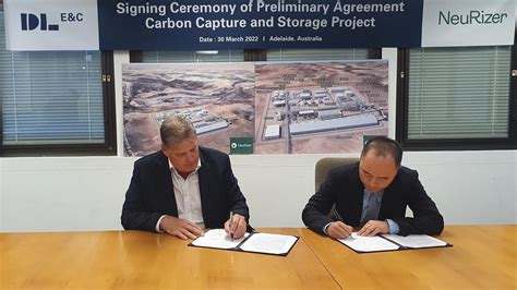 Carbon Capture And Storage Ccs Agreement With Dl Eandc Co Ltd Executed