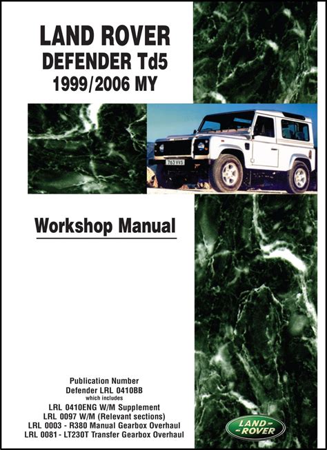 Master Your Land Rover Defender TD5 With Our Comprehensive Workshop