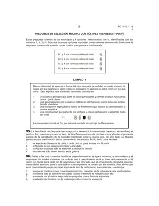 Preguntas tipo icfes de filosofía con sus respuestas PDF