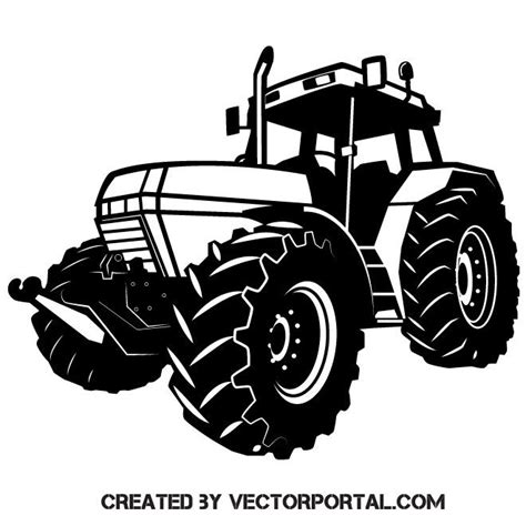 Tractor Free Vector Art Tractors Vector Art Industrial Design Sketch