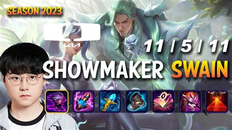 DK Showmaker SWAIN Vs AHRI Mid Patch 13 13 KR Ranked YouTube