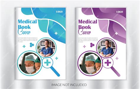 Premium Vector Medical Book Cover Design A4 Abstract Wonderful Design