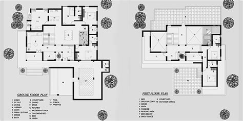 Luxury 6 Bedroom Home With Swimming Pool In 5000 Sqft Free Plan