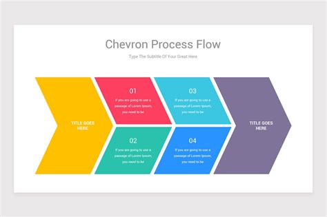 Chevron Process Flow Powerpoint Diagrams Process Flow Infographic