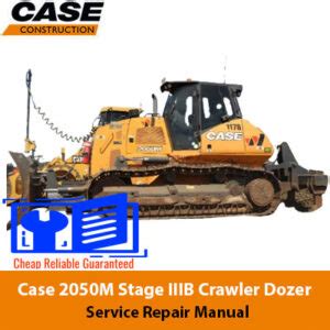 Case 2050M Stage IIIB Crawler Dozer Service Repair Manual