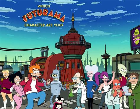 Which Futurama Character Are You Printable Word Searches