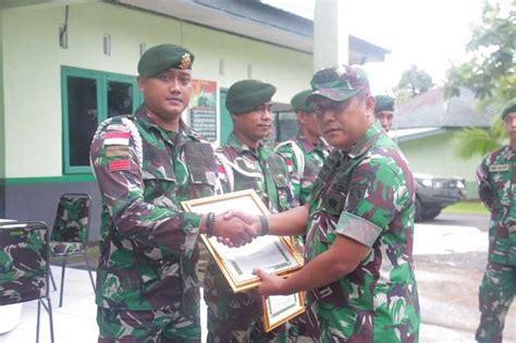 Satgas Yonarmed Kostrad Kembali Peroleh Penghargaan Dari Pangdam Xvi