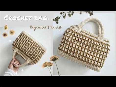 CROCHET BAG MERENDA TAS Subtitle YouTube