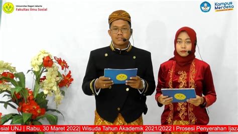 Prosesi Wisuda Dan Penyerahan Ijazah Wisudawan Fis Unj Program Diploma