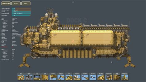 Aircraft & Missile Carrier flagship. I name it the Samara : r/Highfleet