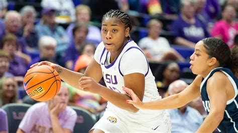 No 1 Lsu Women S Basketball Stifles Mississippi Valley State In Rout