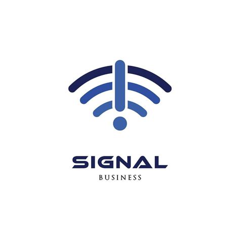 Signal Icon Logo Design Template 25347684 Vector Art at Vecteezy