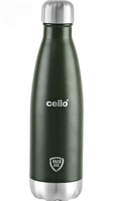 Cello Duro Swift Double Walled Tuff Steel Series Stainless Steel Flask