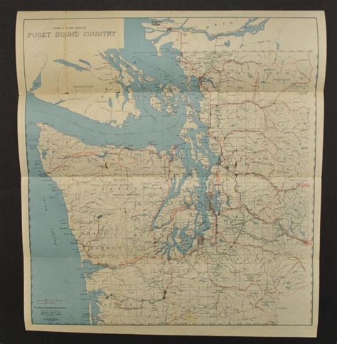 Puget Sound Kroll Antique Maps