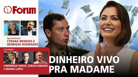 Mauro Cid fez depósitos em dinheiro vivo para Michelle Lindbergh fora