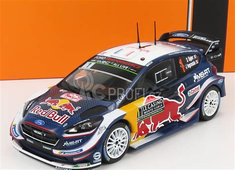 Ixo Models Ford England Fiesta Wrc Red Bull N 1 Winner Rally Montecarlo