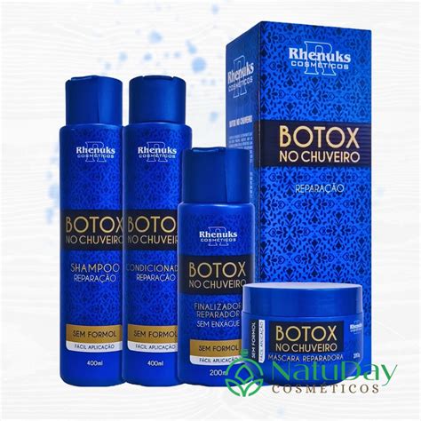 Kit Capilar Botox No Chuveiro Itens Rhenuks Cosm Ticos Shopee