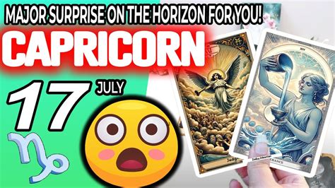 Capricorn ♑️ 😲major Surprise On The Horizon For You ️💖 Horoscope For