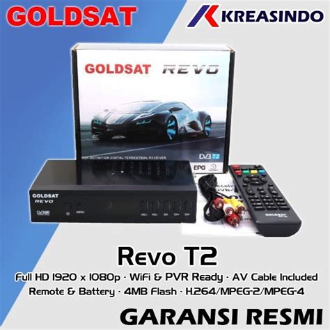 Jual Goldsat Revo Stb Set Top Box Penerima Signal Tv Digital Receiver