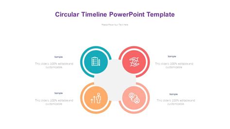 Circular Timeline PowerPoint Template PPTUniverse