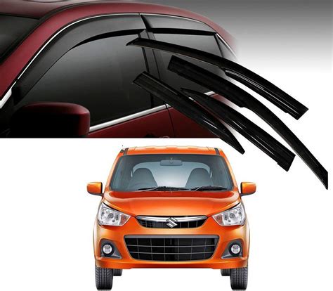 AutoLite Car Door Sun Rain Visor Window Deflector Alto K10 Type 2