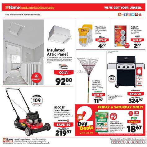 Home Hardware Building Centre Atlantic Flyer April To May