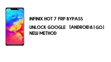Bypass FRP Infinix Hot X Tanpa PC Buka Kunci Google Android