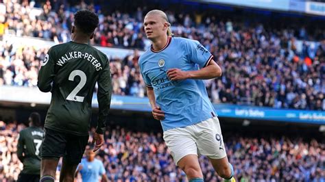 Man City 4 0 Southampton Haaland Reaches 20 Goals As Pep S Men Stroll