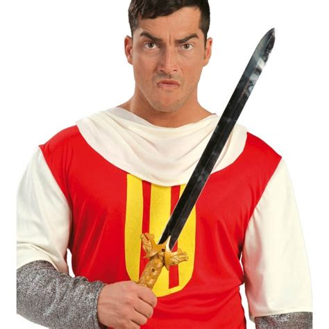 Espada metalizada.
