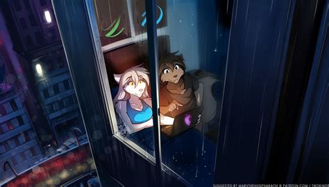 Twokinds fan Español Cómic Rainy Modern Raine 2 voto de color de los