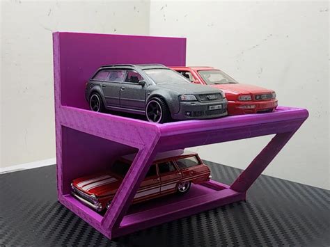 Hot Wheels Display Shelf By Creativebender77 Makerworld