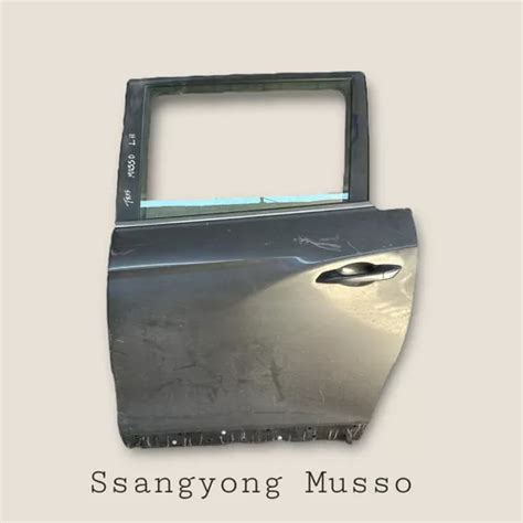 Puerta Trasera Izquierda Ssangyong Musso Original Cuotas