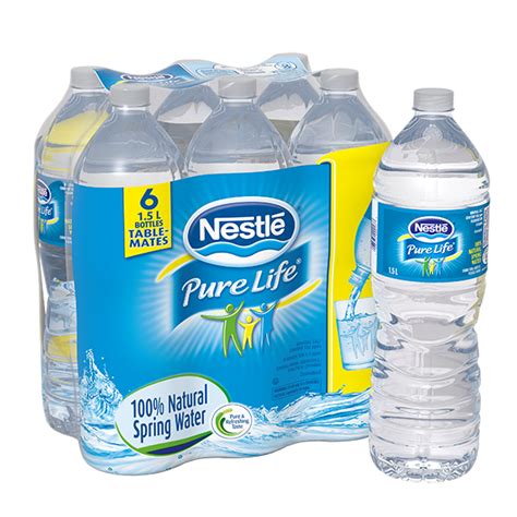 Nestlé® Pure Life® Natural Spring Water 500 Ml Pet Bottles Pack Of 24