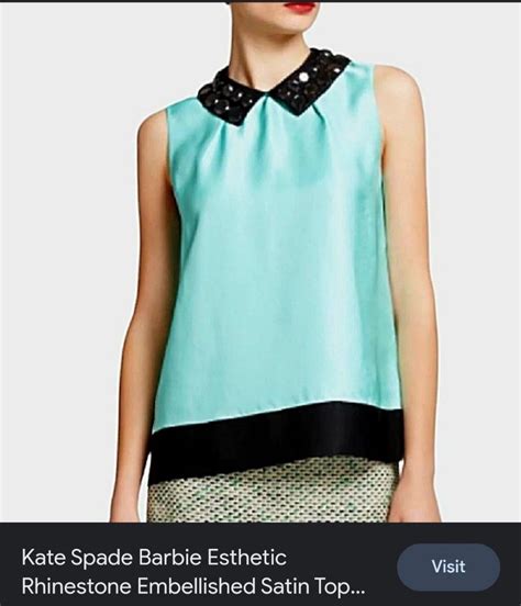 Kate Spade Satin Top Womens Fashion Tops Blouses On Carousell